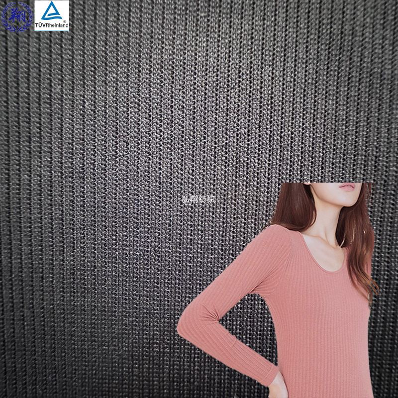 Πλεκτό ύφασμα Jacquard Rib